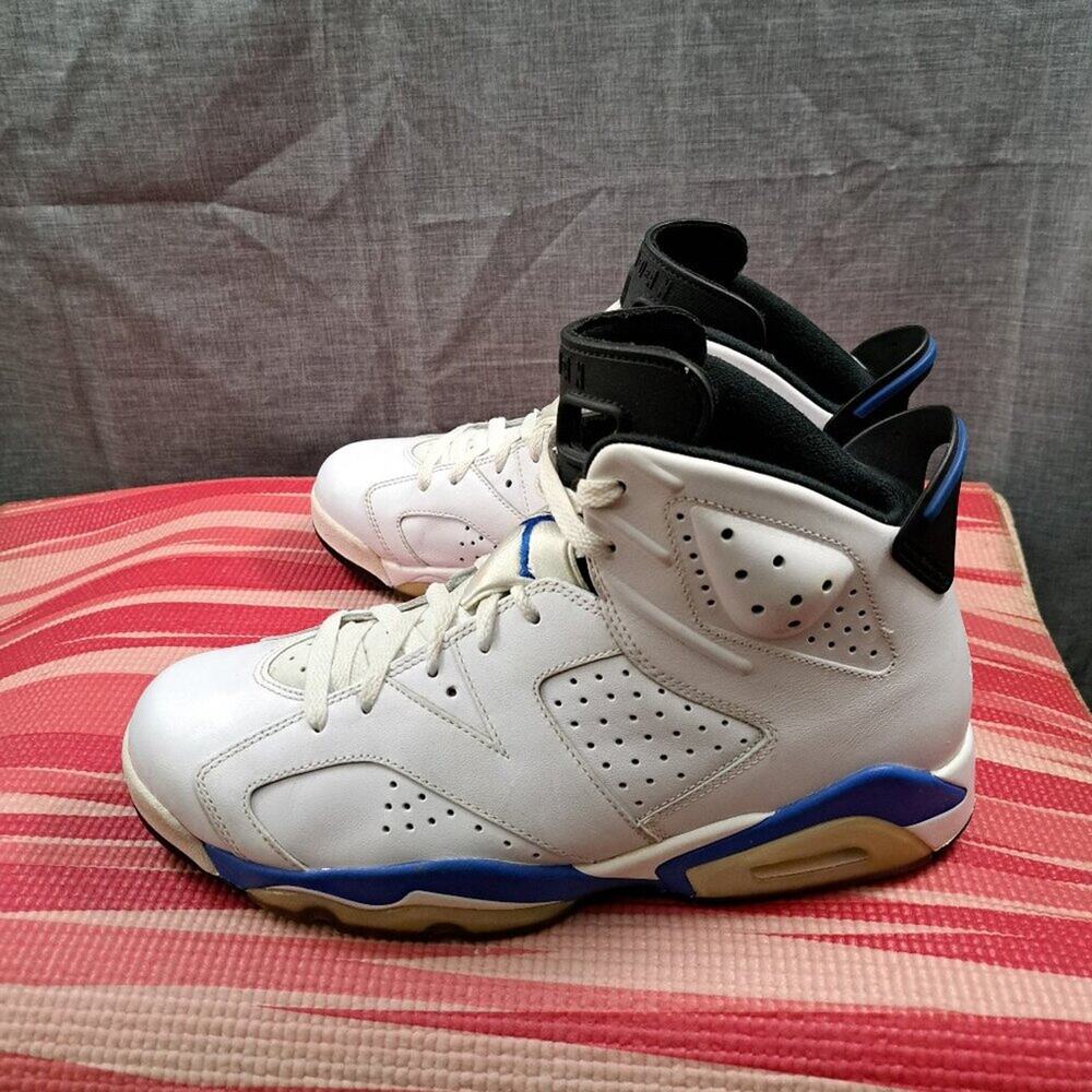 %Nike Air Jordan 6 Retro Sport Blue 2014 Size 10.5 Men AJ26